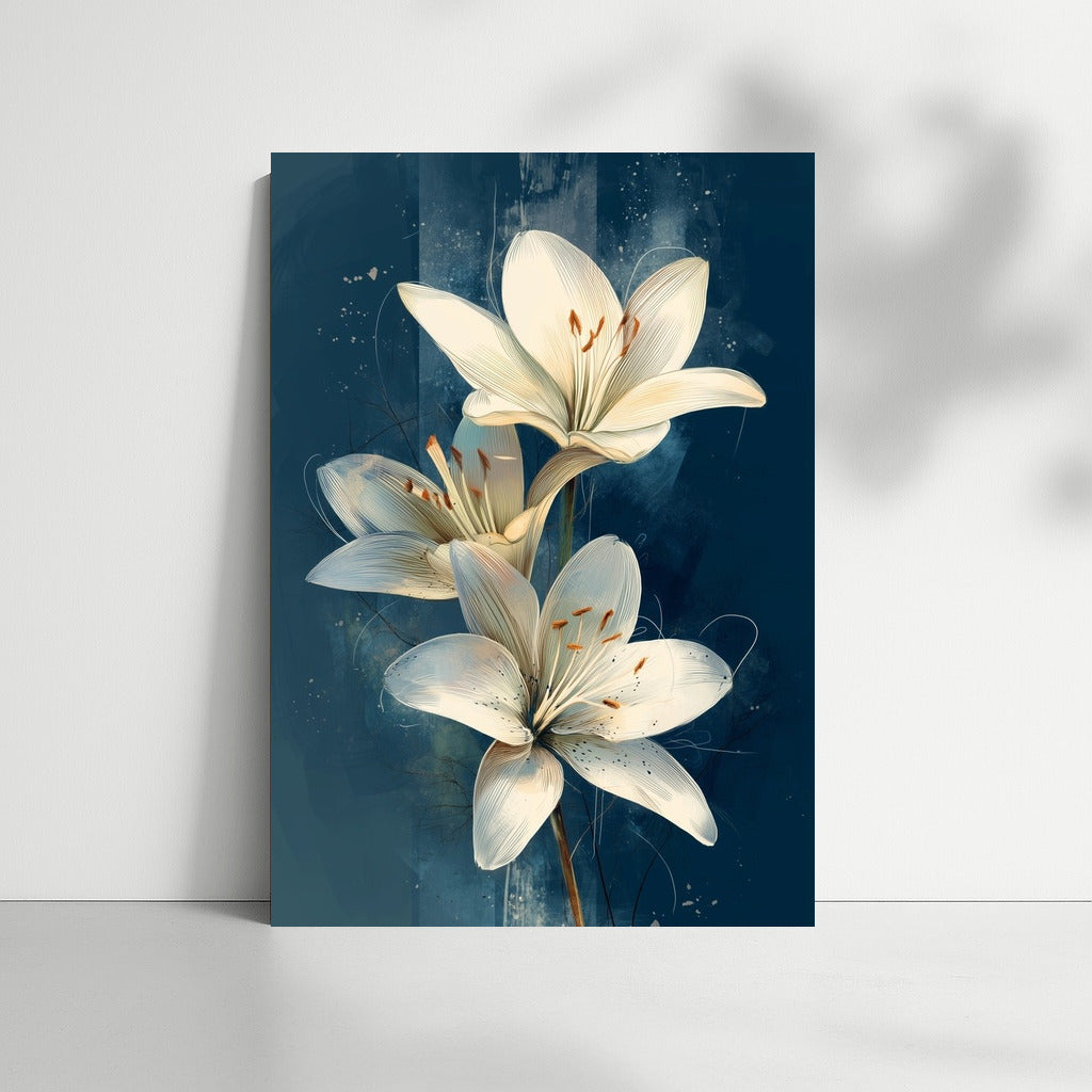 Lilies of the East: Nature's Floral Symphony