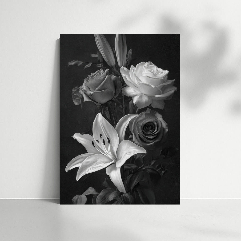 Romance of Lilies and Roses: Elegant Floral Decor for Interiors