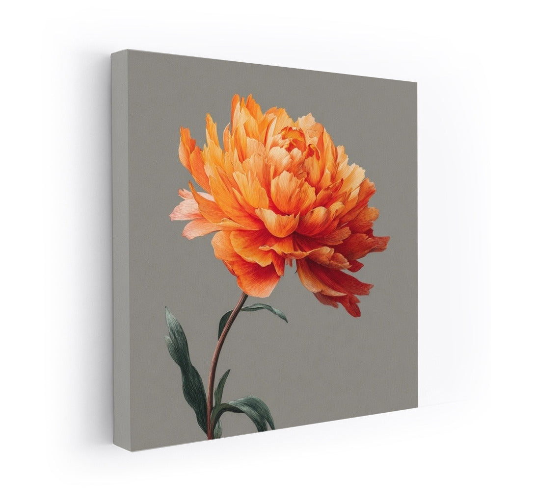 Exquisite Orange Flowers: Bright and Elegance