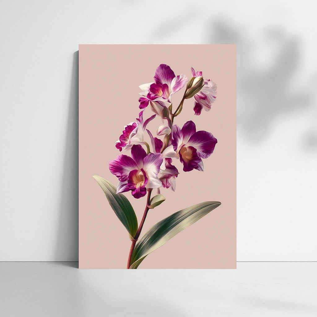 The Charm of Orchids: Flower Magic on Canvas