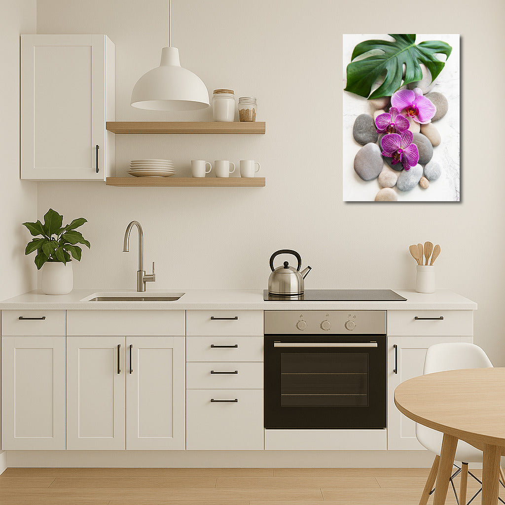 Phalaenopsis Orchids: Elegance on Rocks and Leaves