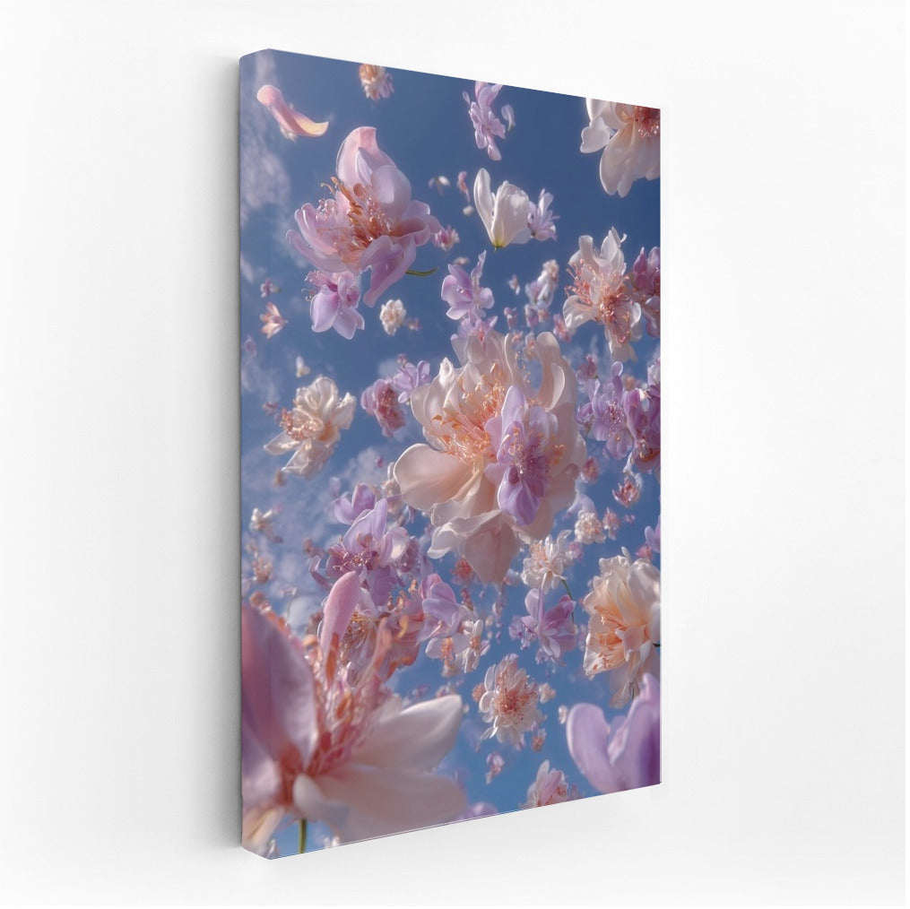 Cherry Blossom: Flowers Floating in the Sky