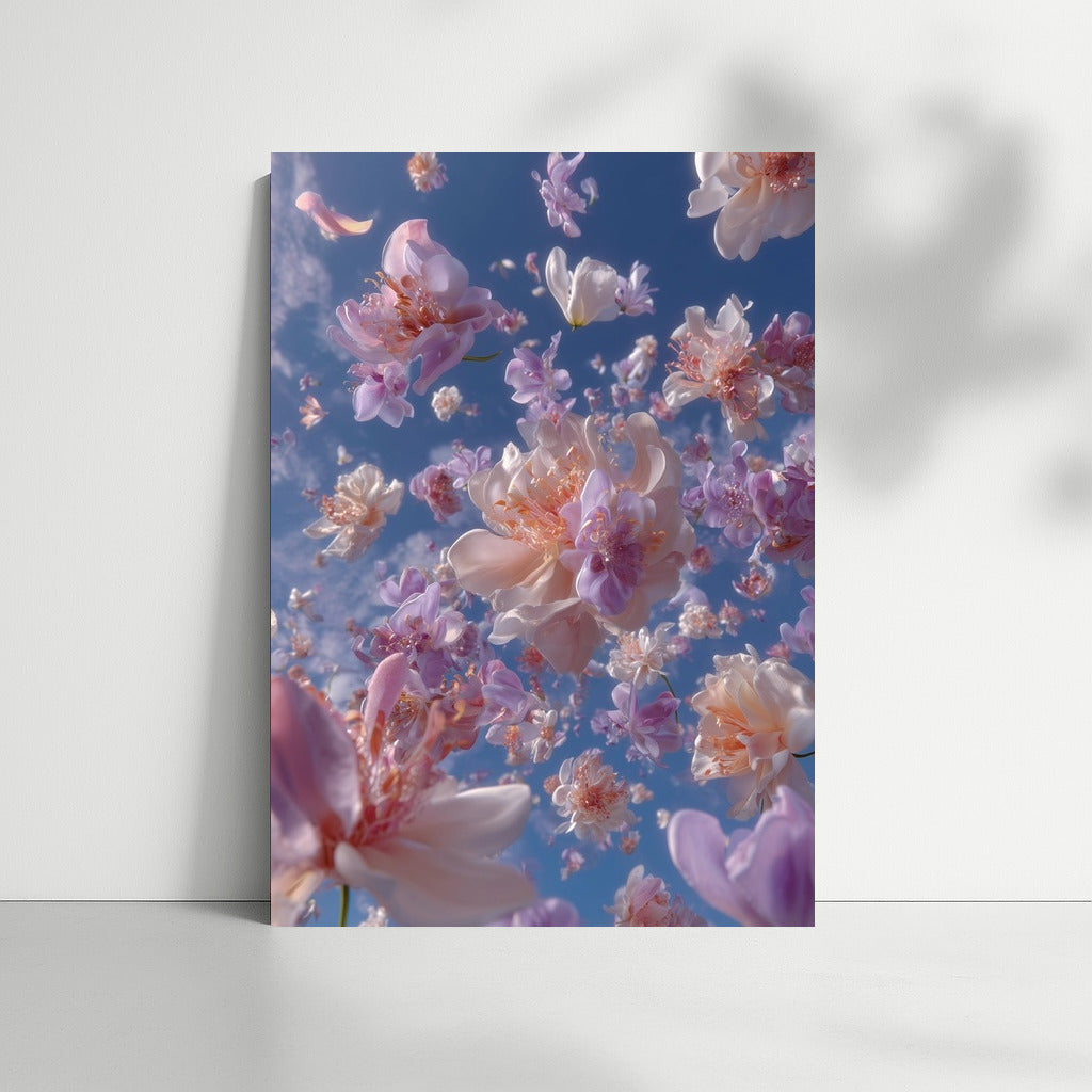 Cherry Blossom: Flowers Floating in the Sky