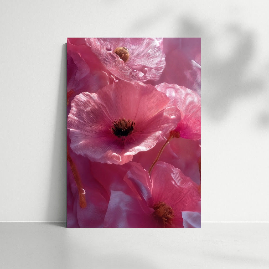 Airy Pink Poppies: Floral Symphony for Coziness and Inspiration