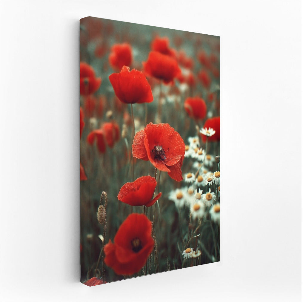 Floral Symphony: Wild Poppies and Daisies for a Fresh Interior