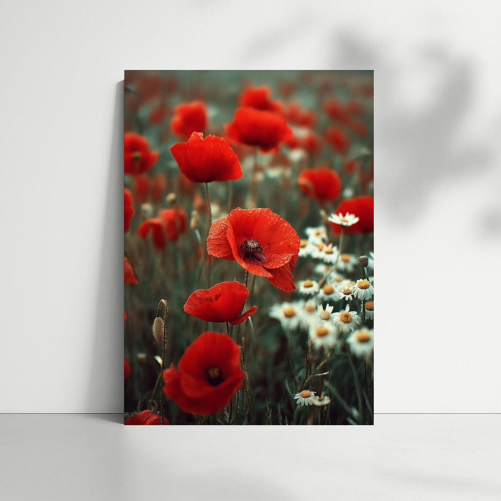 Floral Symphony: Wild Poppies and Daisies for a Fresh Interior