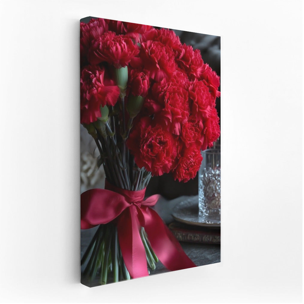 Floral Symphony: Bright Carnations for an Elegant Interior