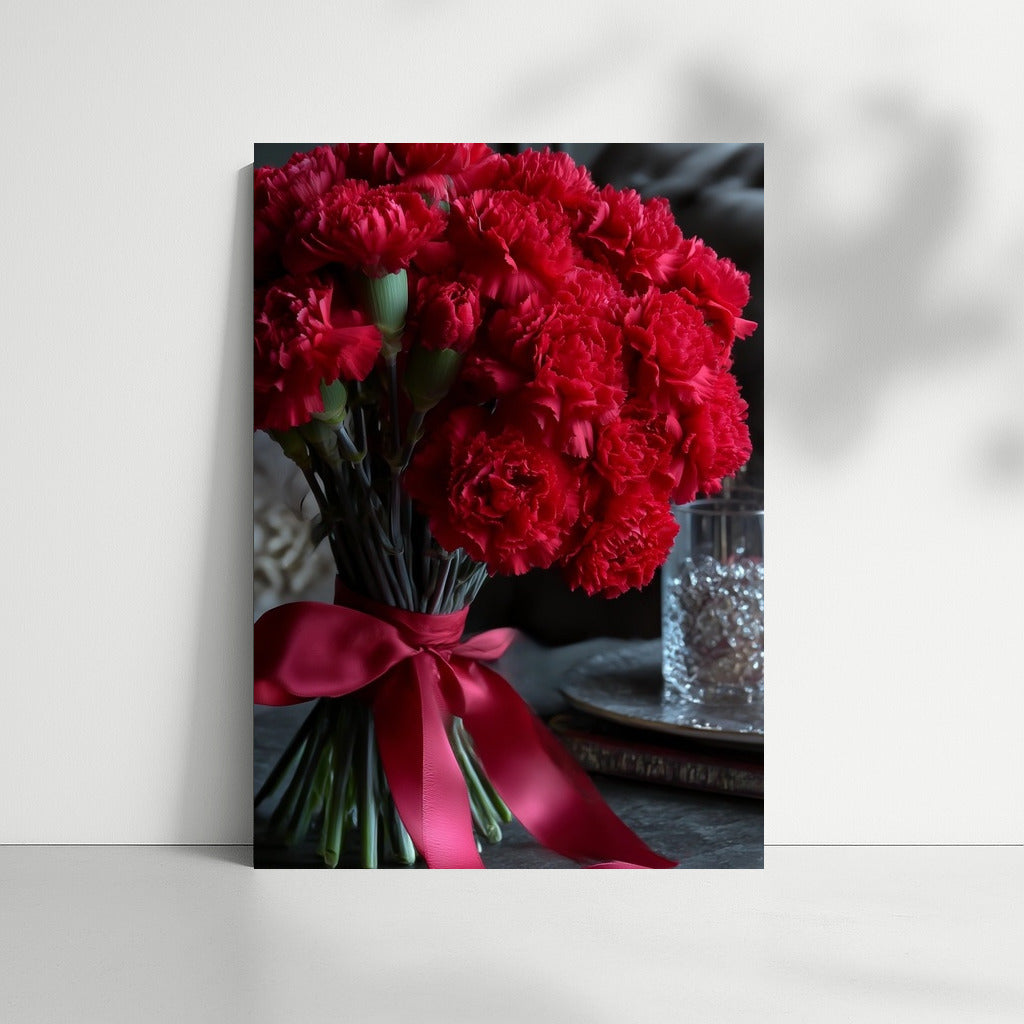 Floral Symphony: Bright Carnations for an Elegant Interior