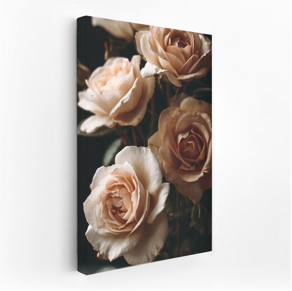Delicate Roses: Romance of the Flower World
