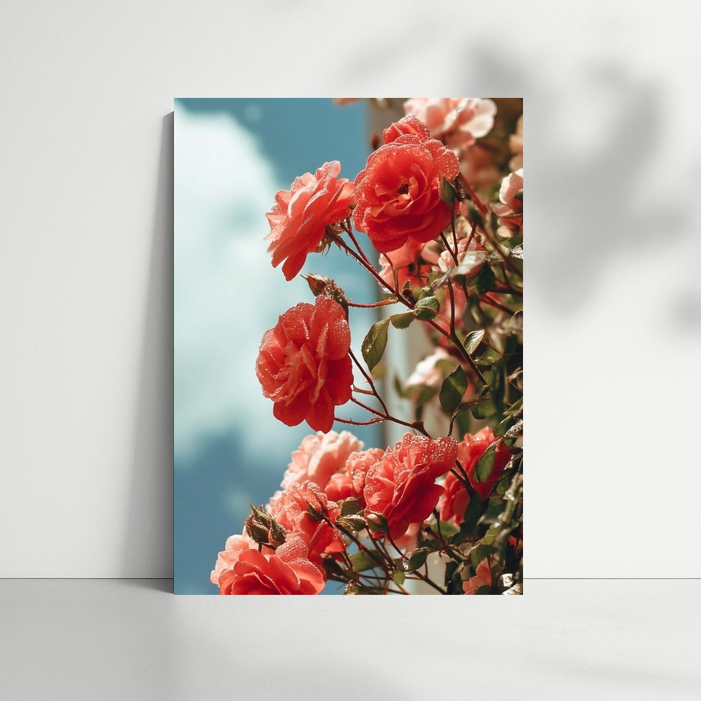 Scarlet Roses Grandiflora: Freshness and Romance Every Day