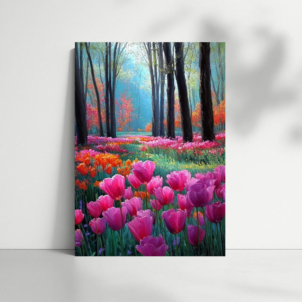 Spring Tulips: A Picturesque Dream Garden