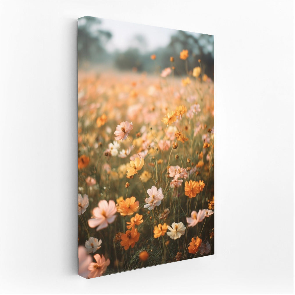 Flower Paradise: Cosmos in Sunlight