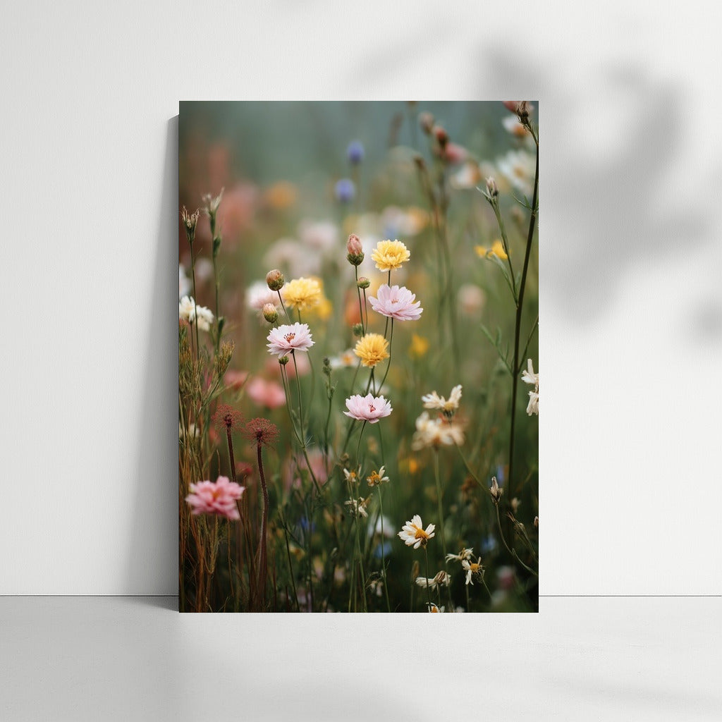 Flower Magic: Pink and Yellow Cosmoses for Interior