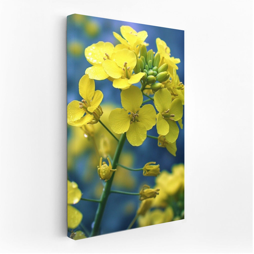 Golden Waltz of Rape Flowers: A Bright Accent for the Interior