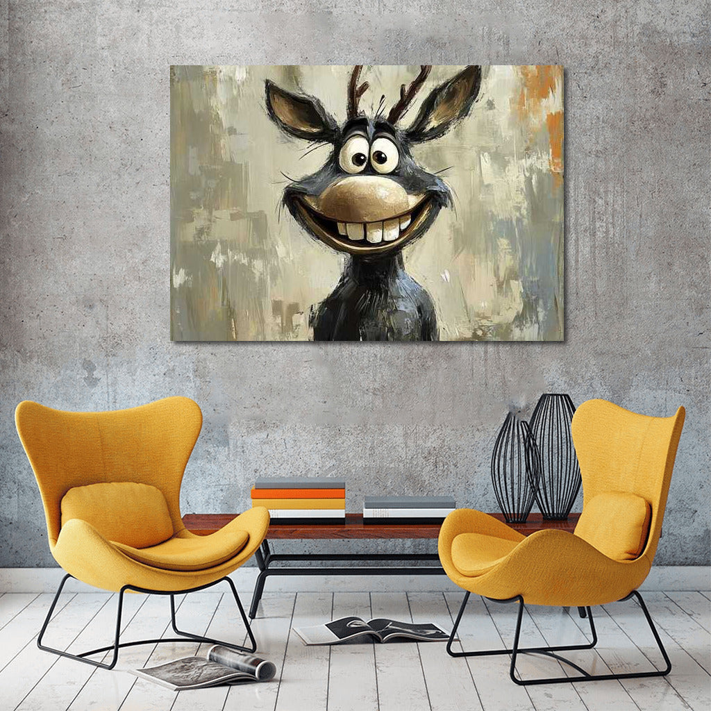 Crazy Caricature: Explosion of Humor for Interior
