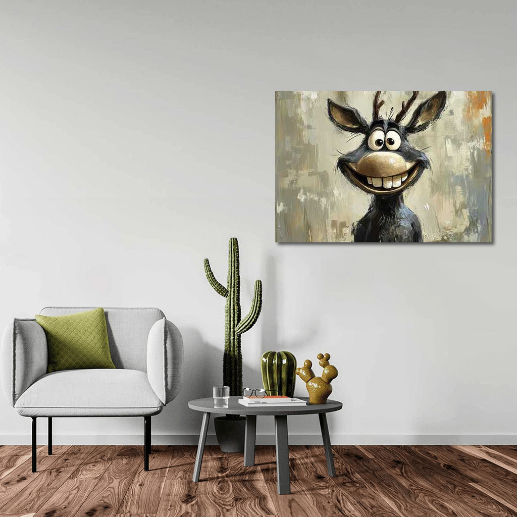 Crazy Caricature: Explosion of Humor for Interior