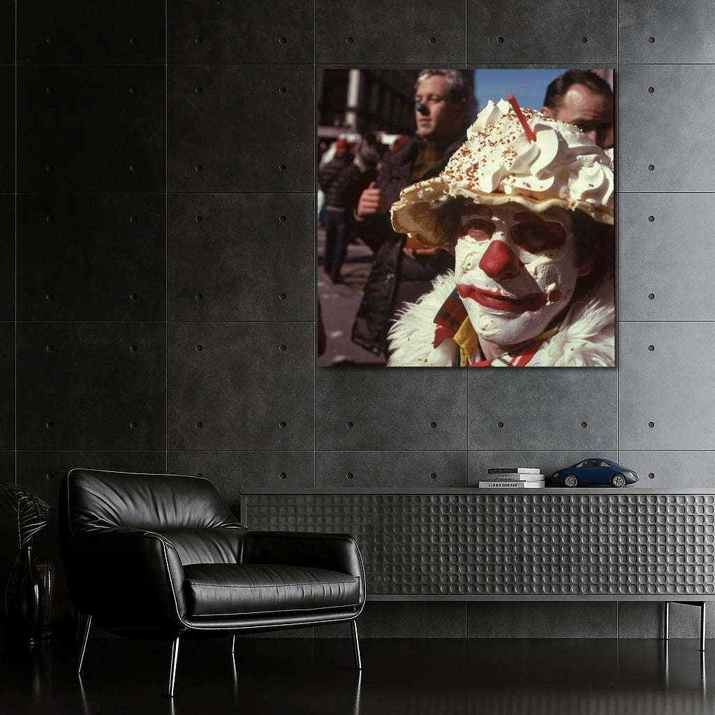 Creamy Chaos: Humor in a Red Nose