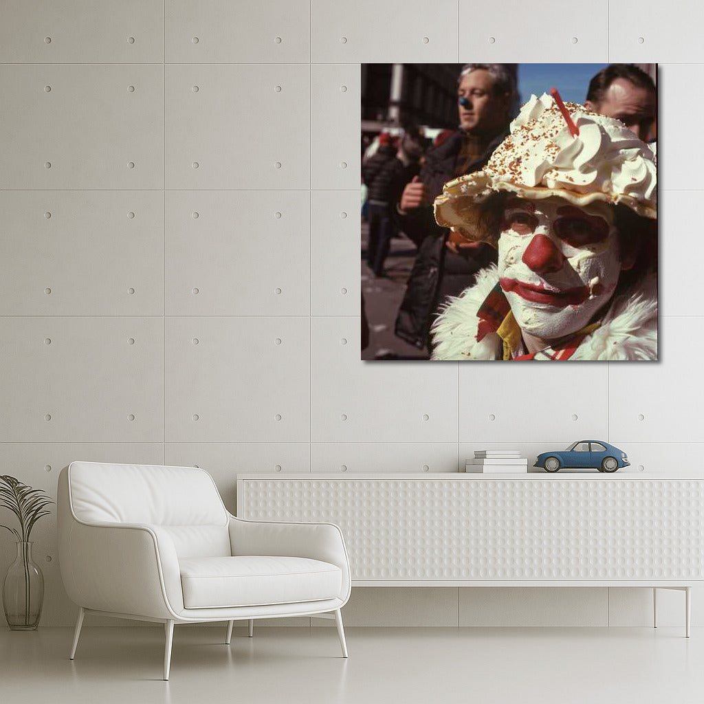 Creamy Chaos: Humor in a Red Nose