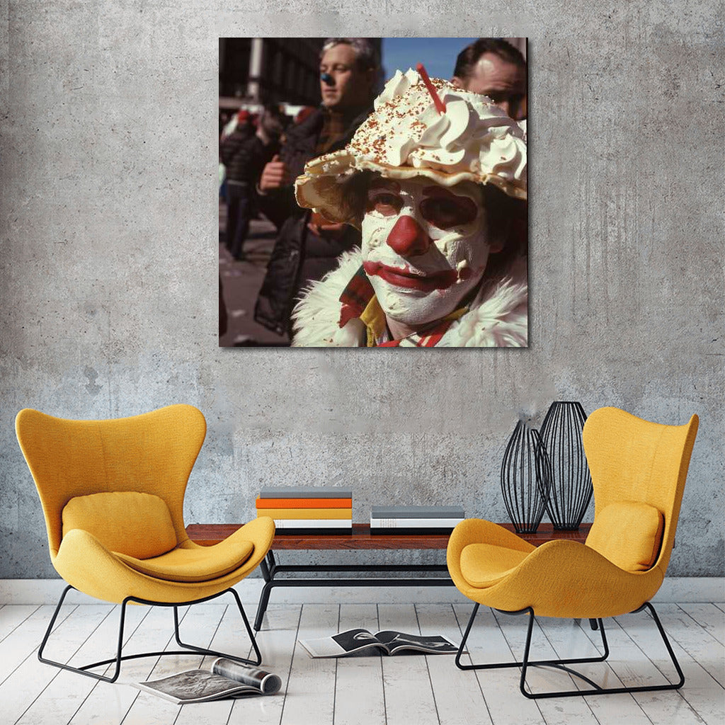 Creamy Chaos: Humor in a Red Nose