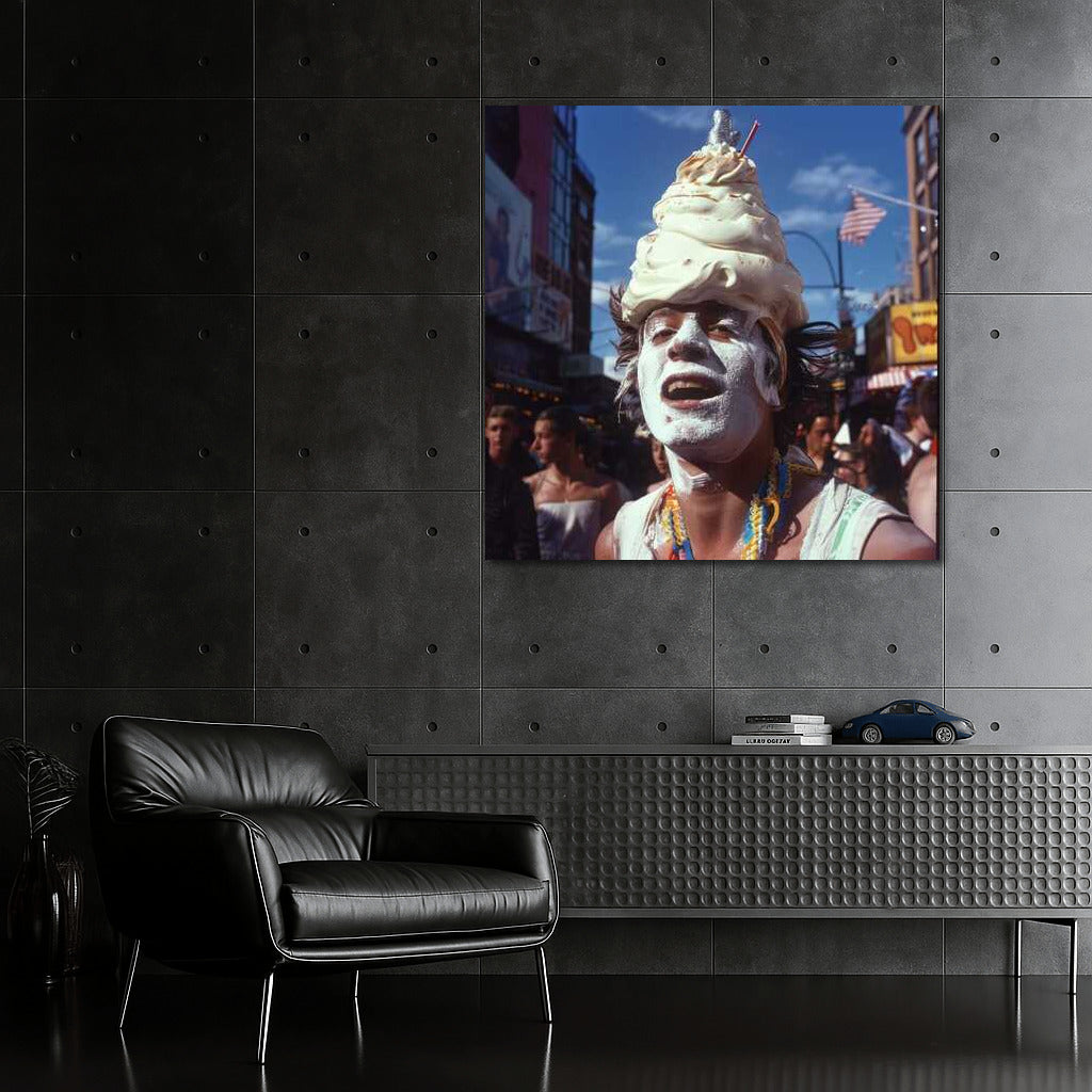 Joke Face: Ice Cream on a Hat