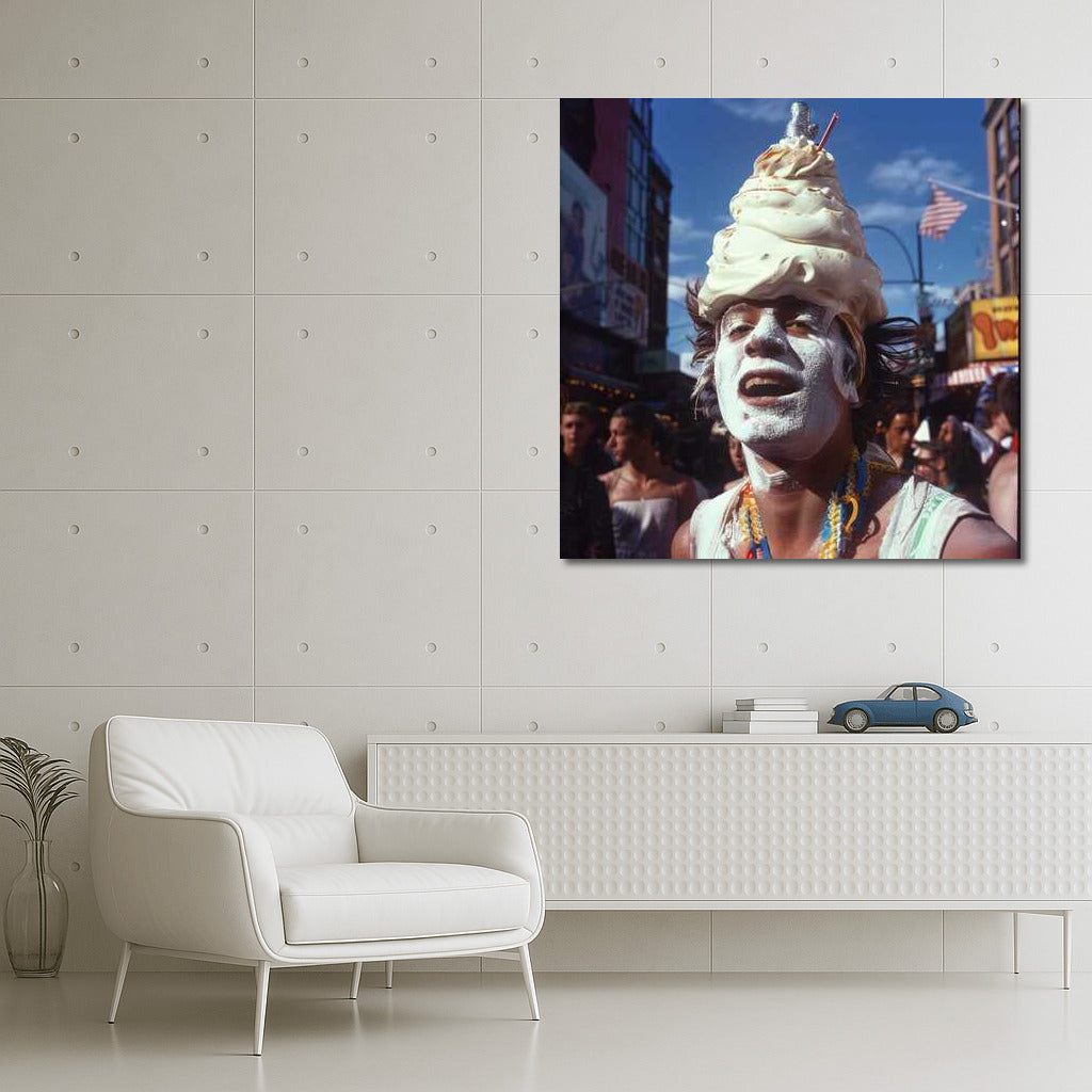 Joke Face: Ice Cream on a Hat