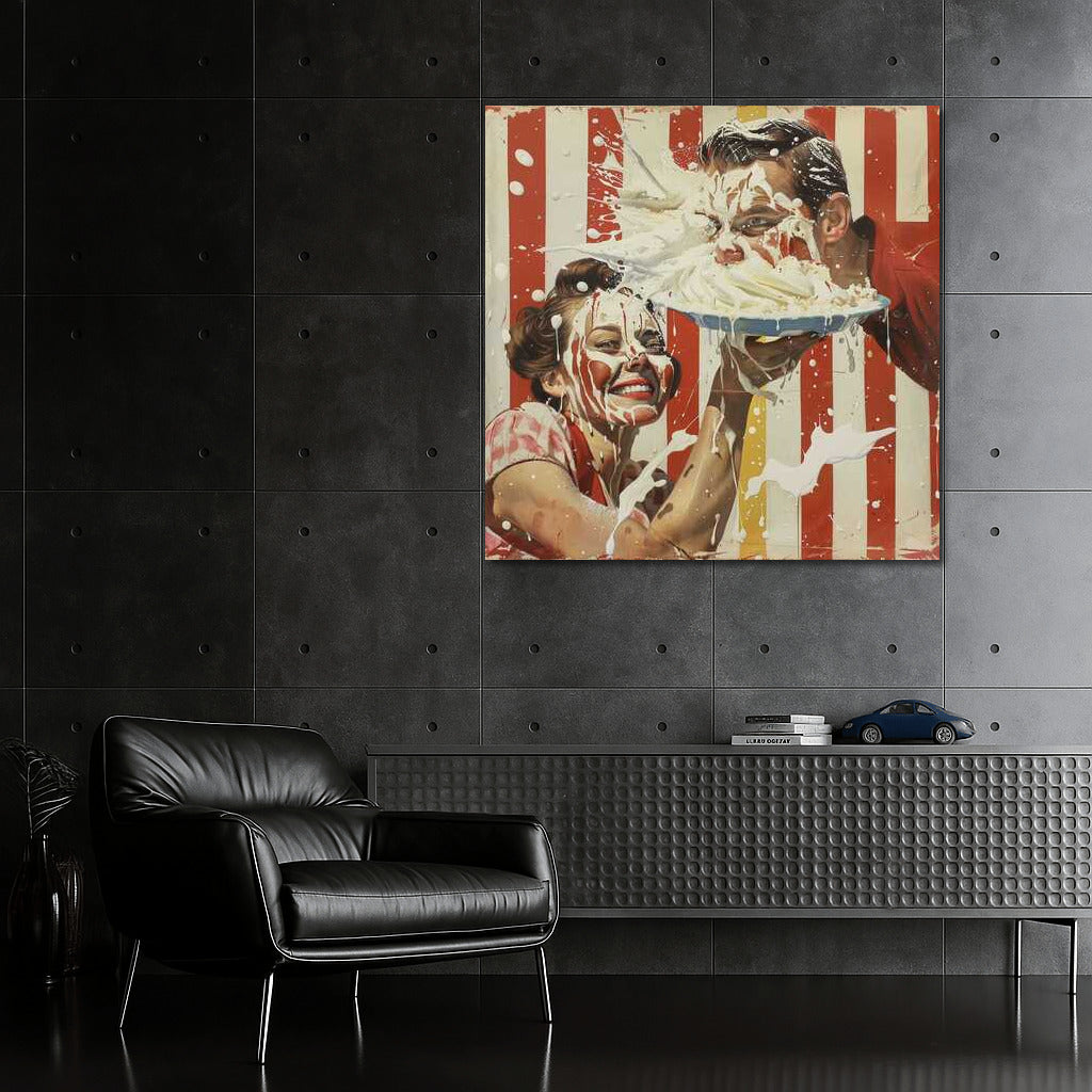 Cream Battle: Dive into Humor