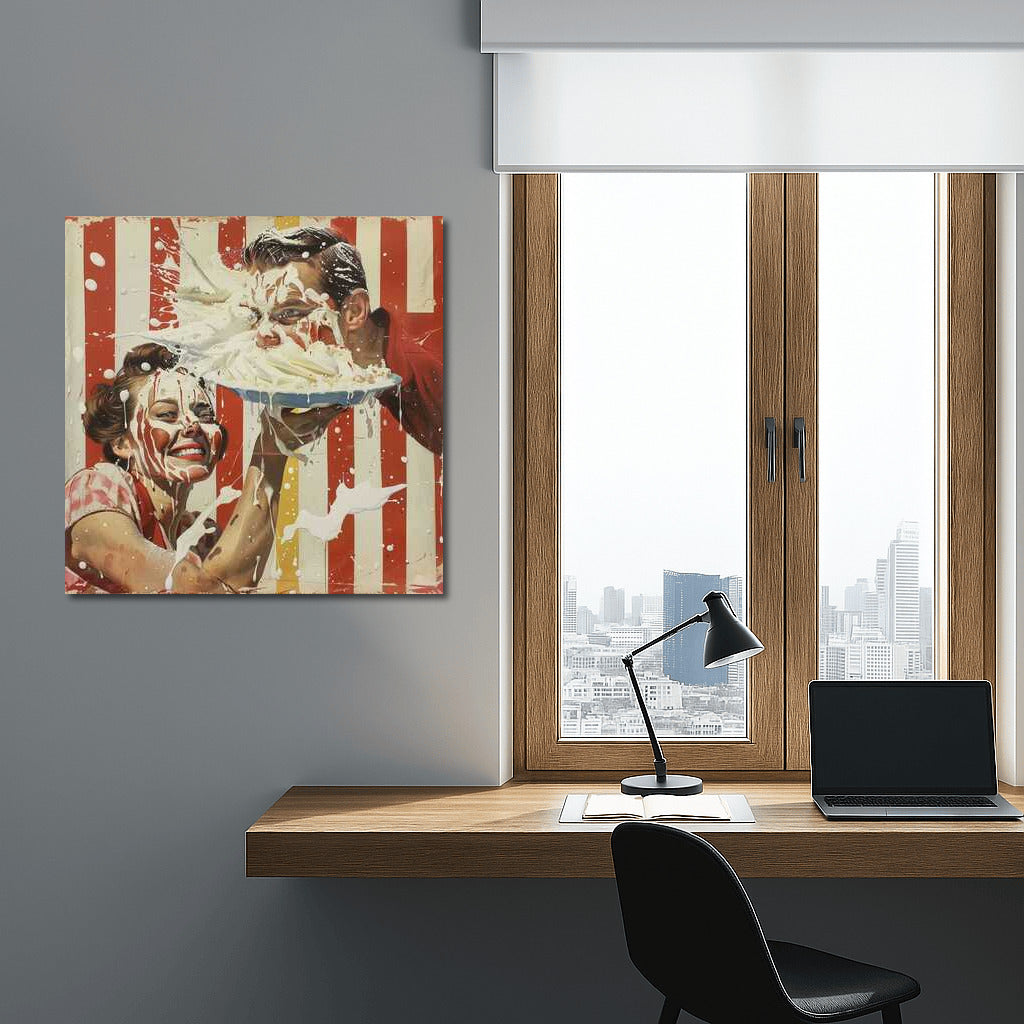 Cream Battle: Dive into Humor