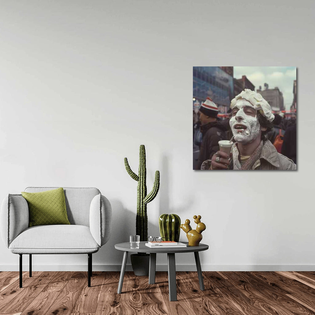 Smile on the Face: Humorous Masterpiece for Interior