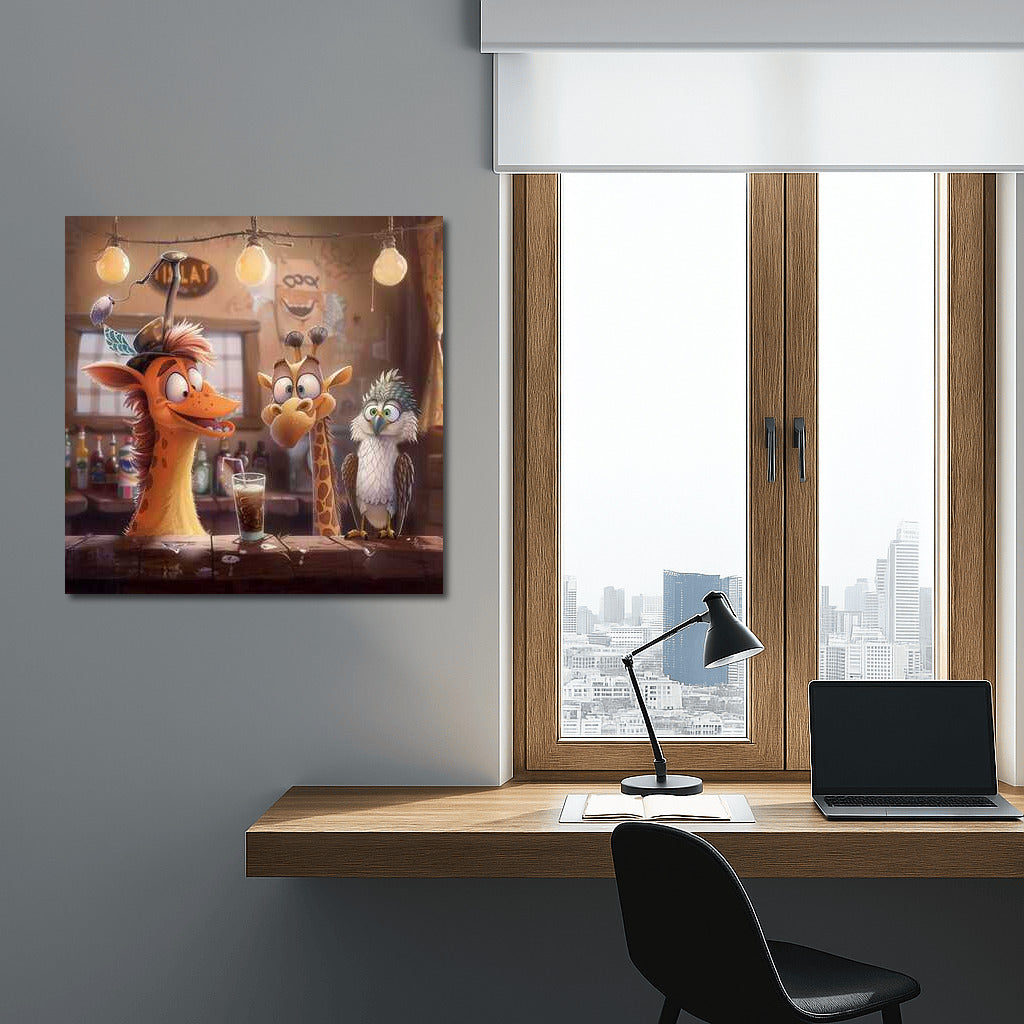 Stand-up at the Animal Bar: Funny Animals and Their Jokes