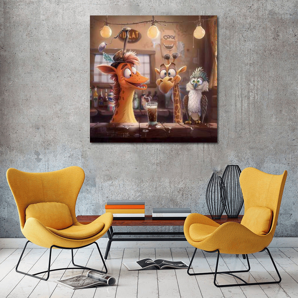 Stand-up at the Animal Bar: Funny Animals and Their Jokes