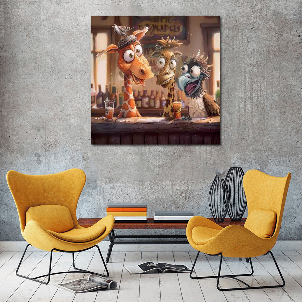 Merry Menagerie: Funny Animals for a Good Mood