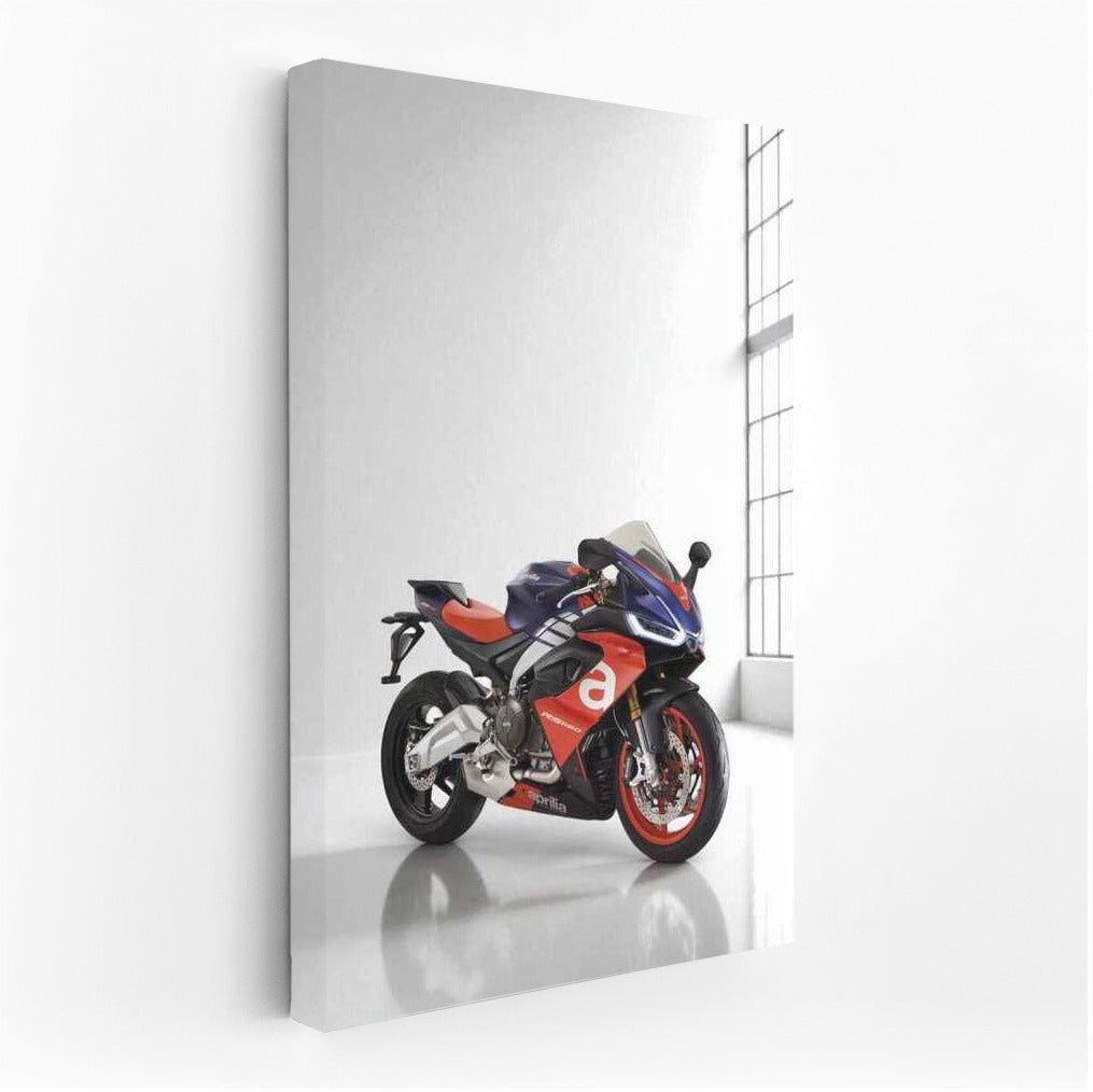 Power and style: Aprilia RS 660 in the parking lot