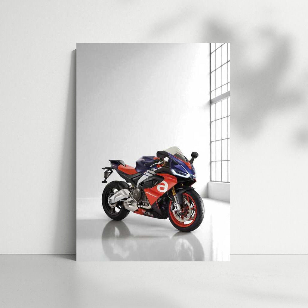 Power and style: Aprilia RS 660 in the parking lot