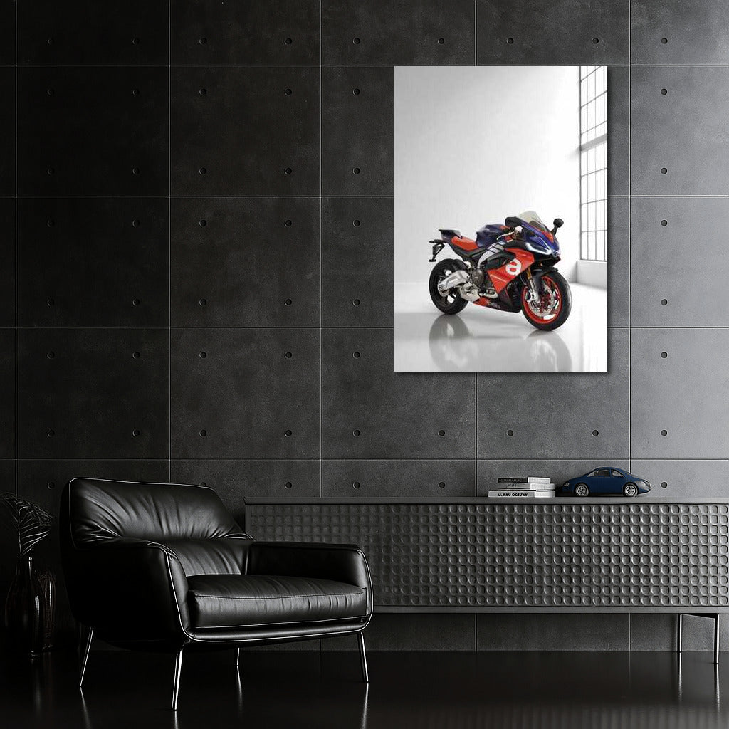 Power and style: Aprilia RS 660 in the parking lot