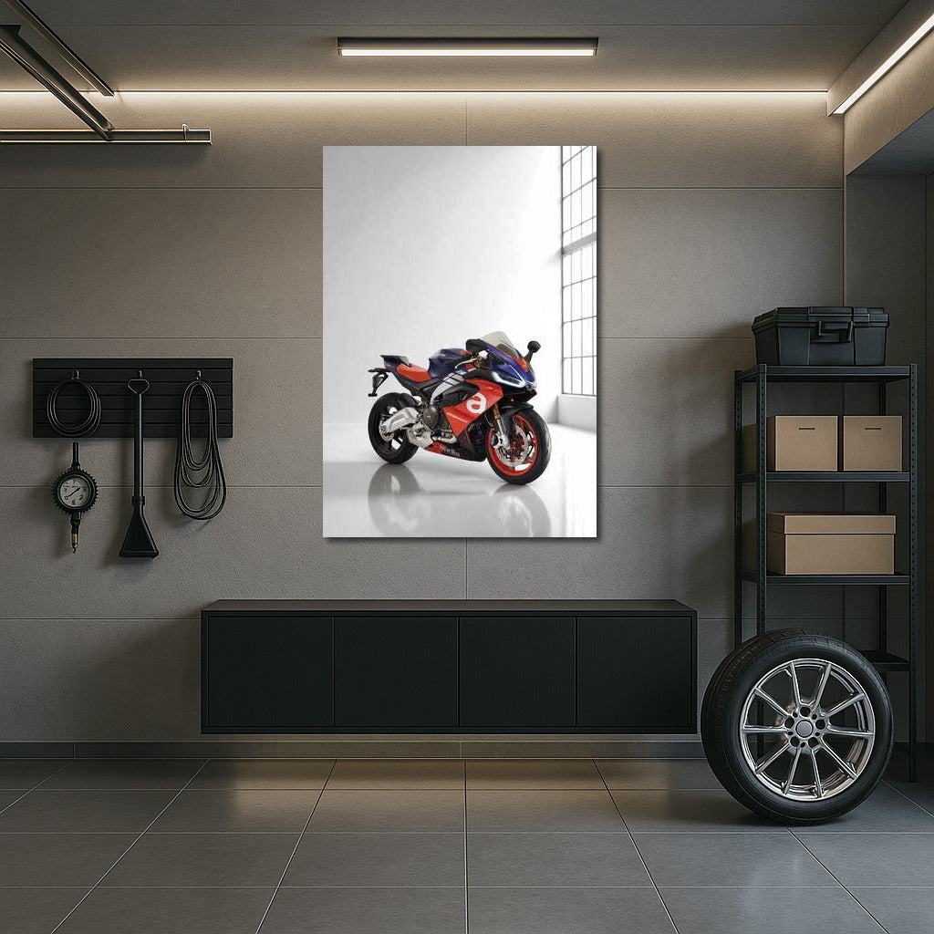 Power and style: Aprilia RS 660 in the parking lot