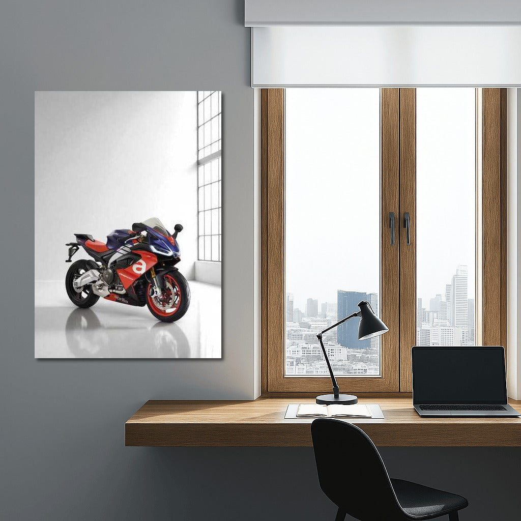 Power and style: Aprilia RS 660 in the parking lot