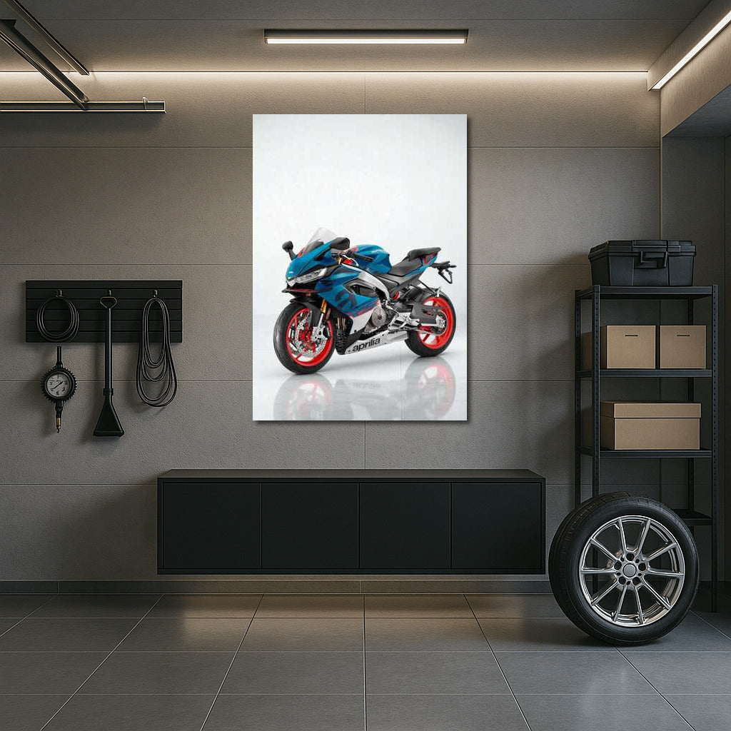 Dynamics and Passion: Aprilia RS660 in the White Garage