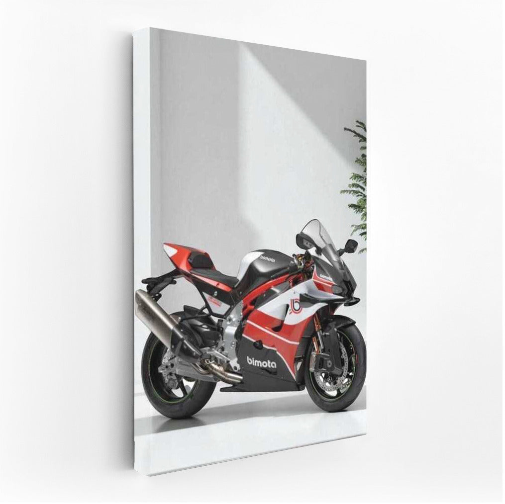 Speedy Elegance: Bimota KB998 in the Parking Lot