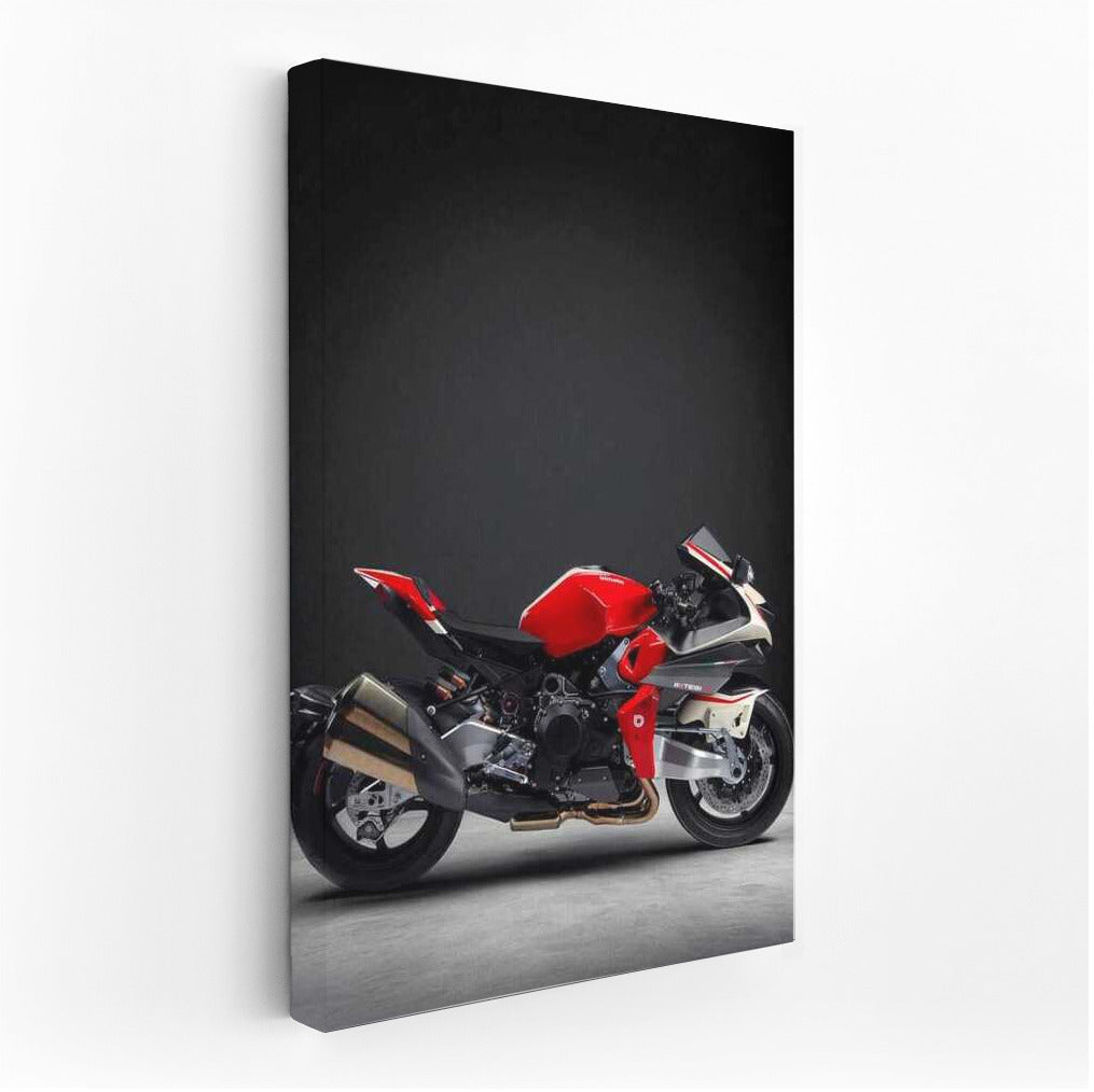 Bimota Tesi H2 Speakers on Black and Gray Background