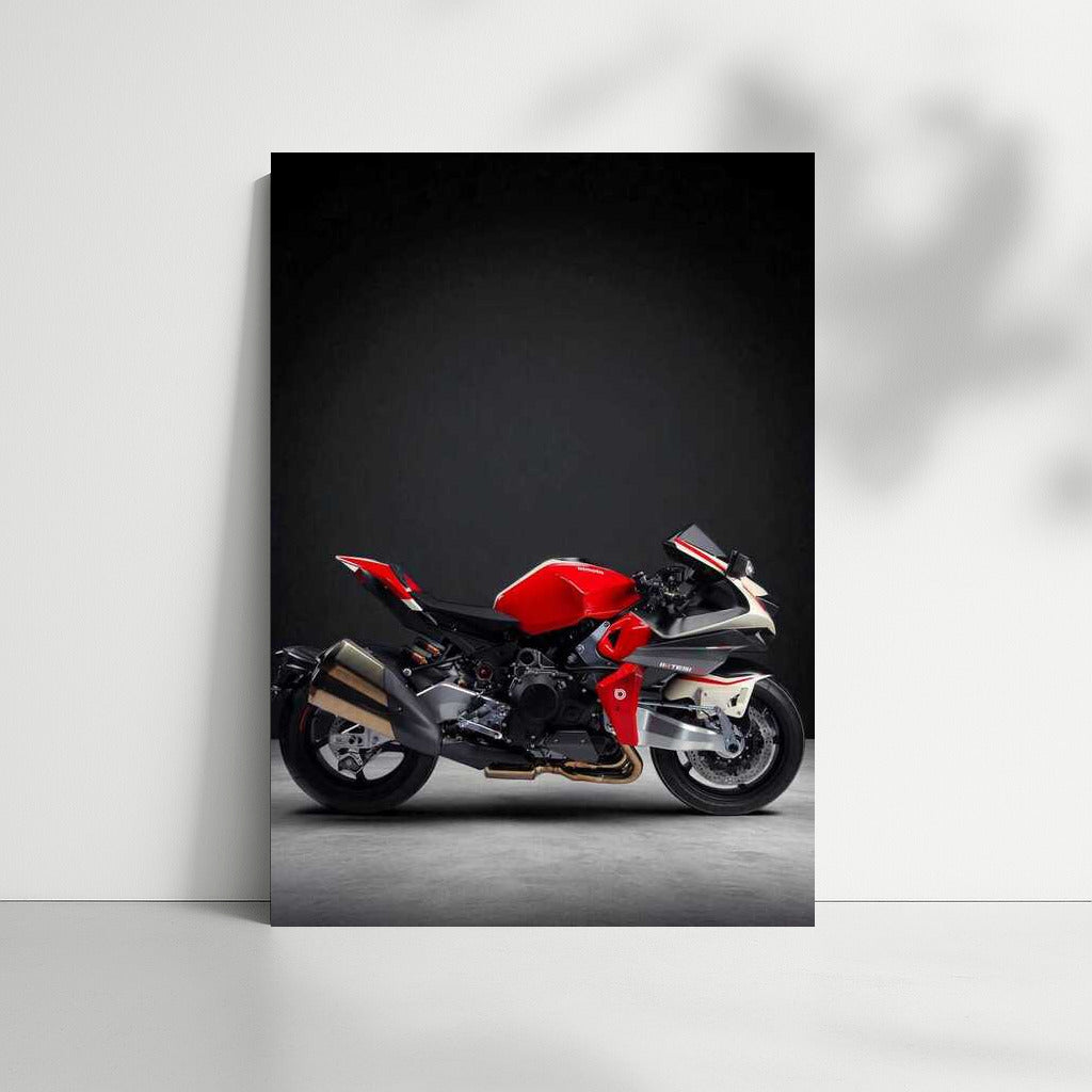 Bimota Tesi H2 Speakers on Black and Gray Background