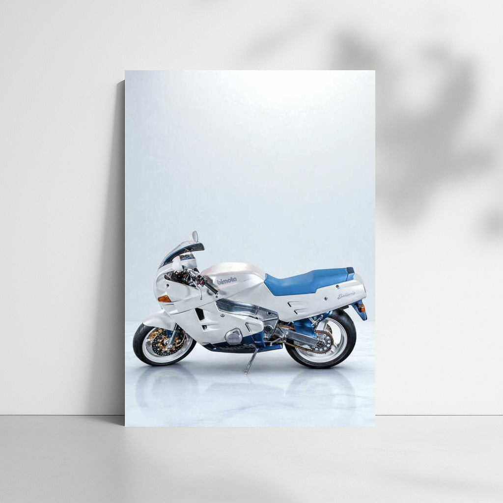 Elegance of Speed: Bimota YB9 SRi in Minimalist Style