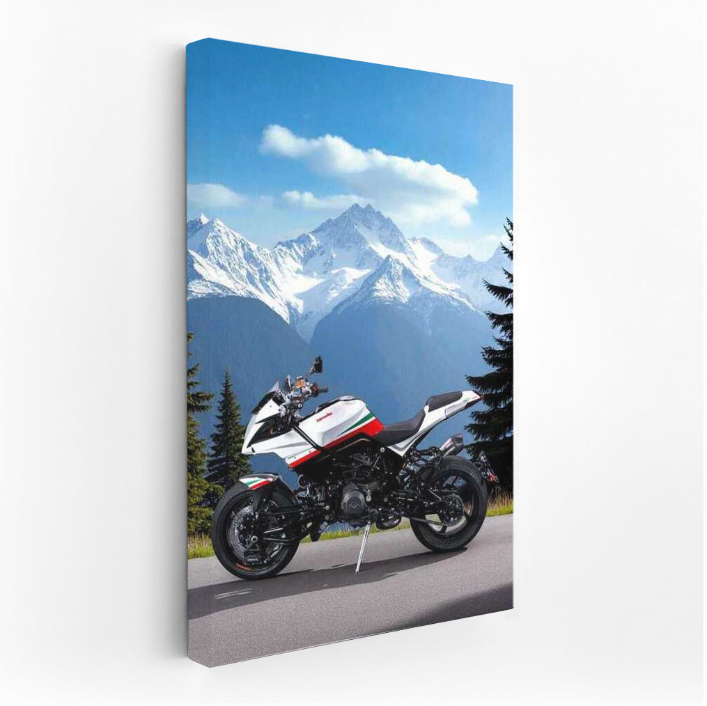 Bimota Tesi 3D Final Edition: Speed in the Mountain Landscape