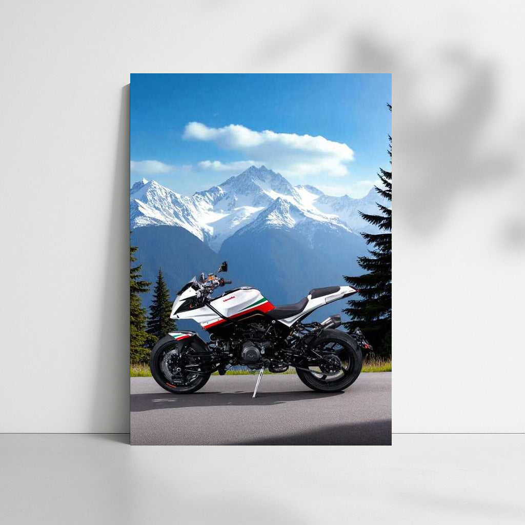 Bimota Tesi 3D Final Edition: Speed in the Mountain Landscape