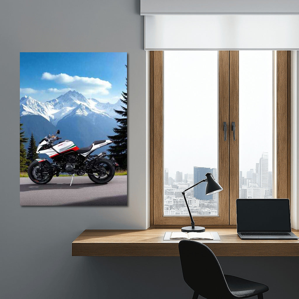 Bimota Tesi 3D Final Edition: Speed in the Mountain Landscape