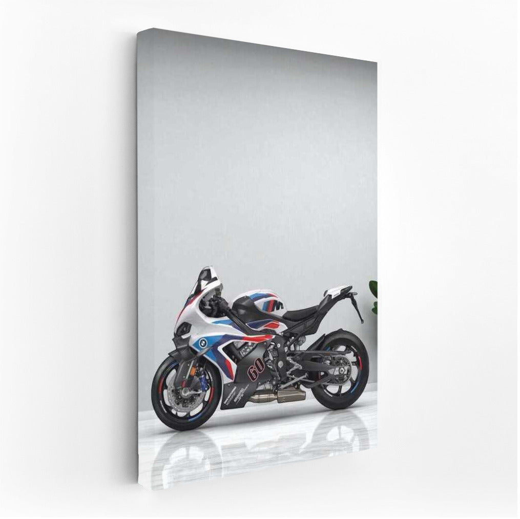 BMW M 1000 RR: Aesthetics of Speed on a Minimalistic Background