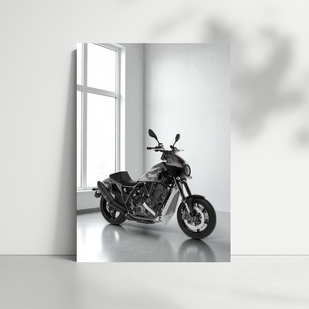 Minimalist Masterpiece Buell Super Cruiser: The Art of Speed and Style