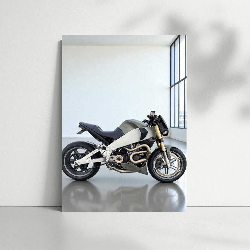 Power and Aesthetics: Buell XB on a Minimalistic Background