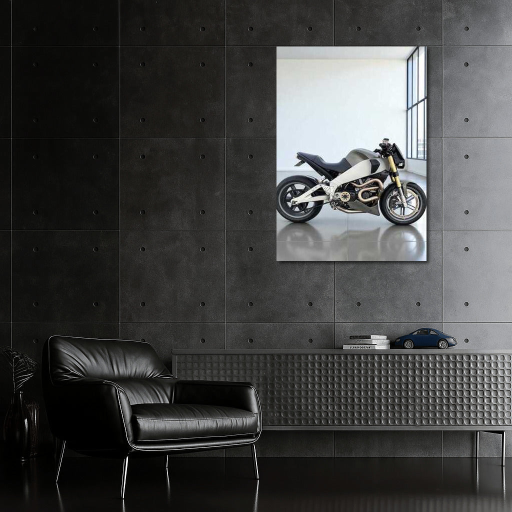 Power and Aesthetics: Buell XB on a Minimalistic Background