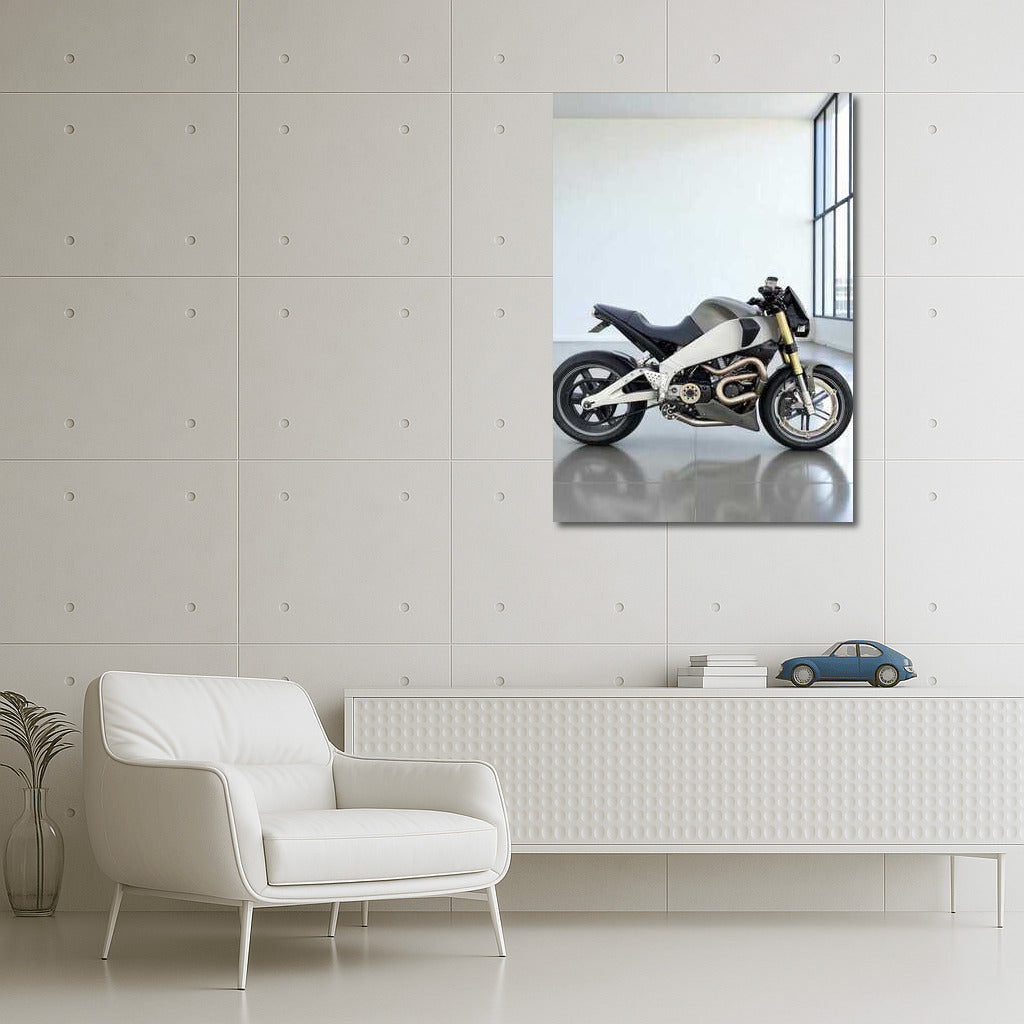 Power and Aesthetics: Buell XB on a Minimalistic Background