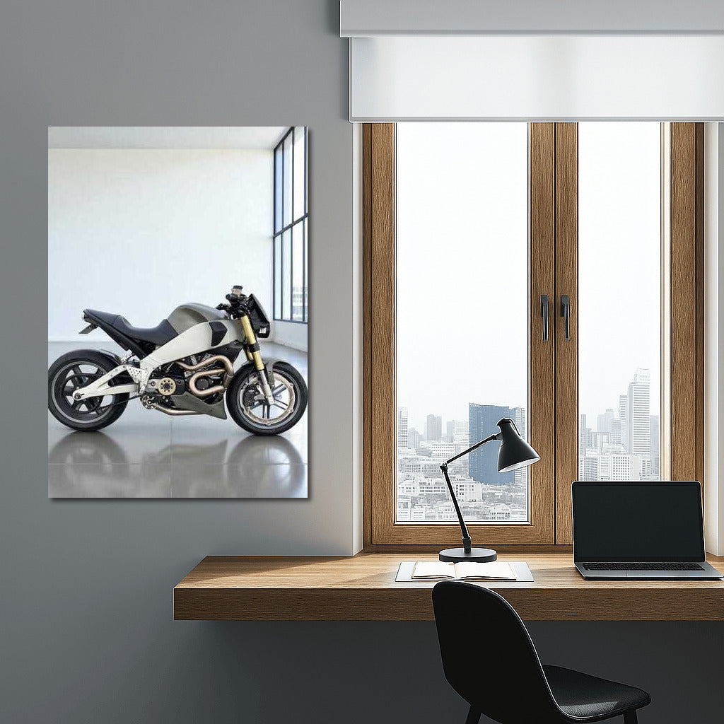 Power and Aesthetics: Buell XB on a Minimalistic Background